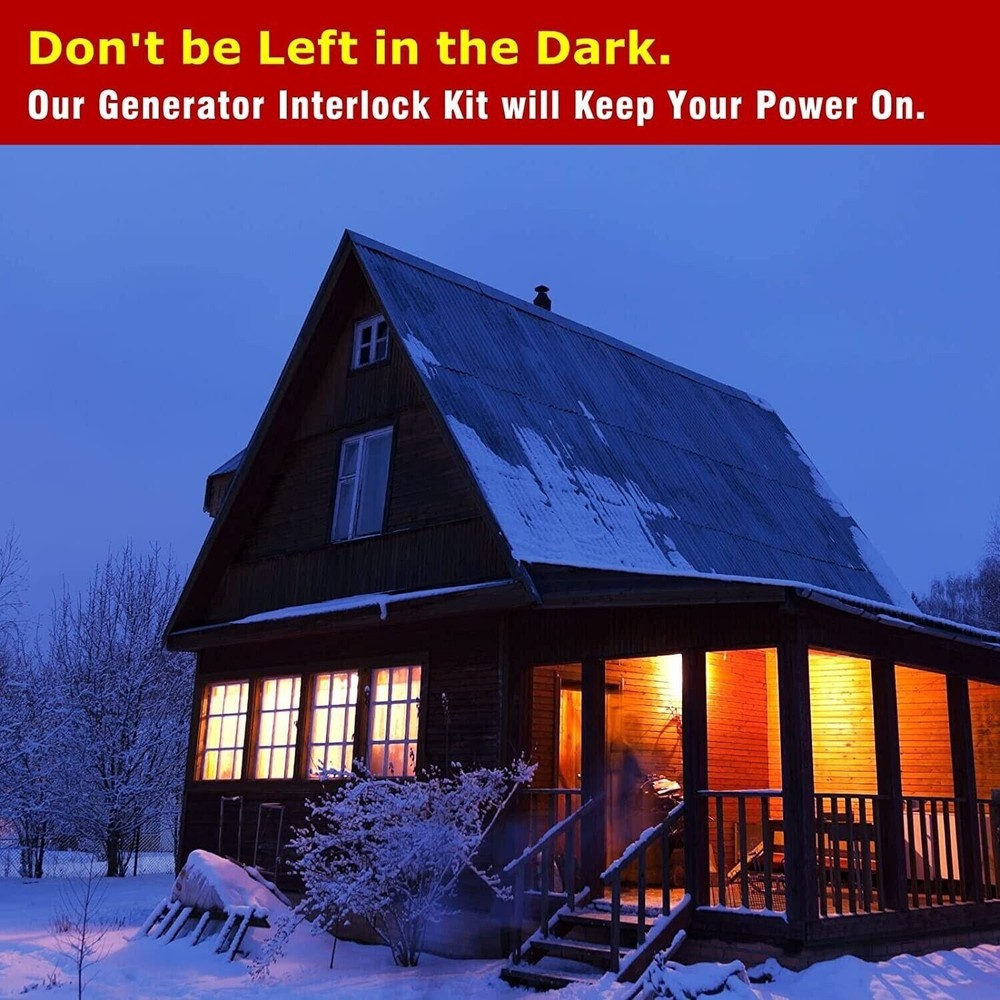 Generator Interlock Kit for GE Electrical Vertical Main Breaker 150A/ 200A Panel