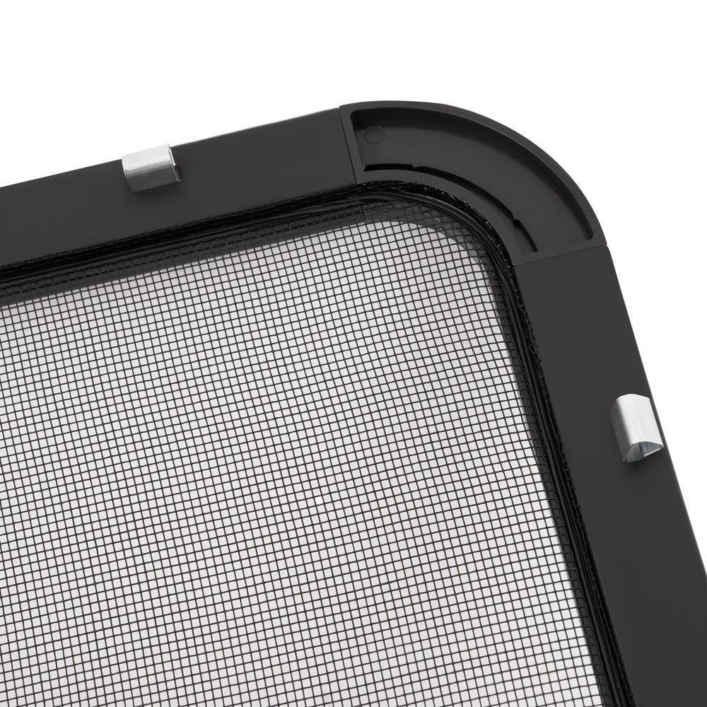 30"W x 22"H Exit RV Window W/ Trim Ring Removable Screen For RV Camper Trailer