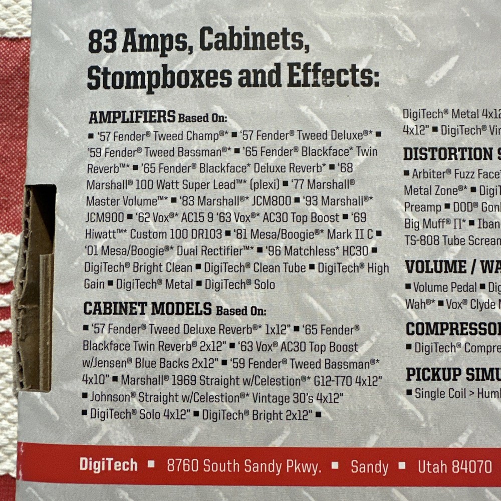 DigiTech RP155 Multi-Effects Guitar Effect Pedal