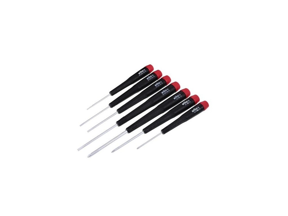 Wiha 26197 - 7 Piece Precision Slotted & Phillips Screwdriver Set