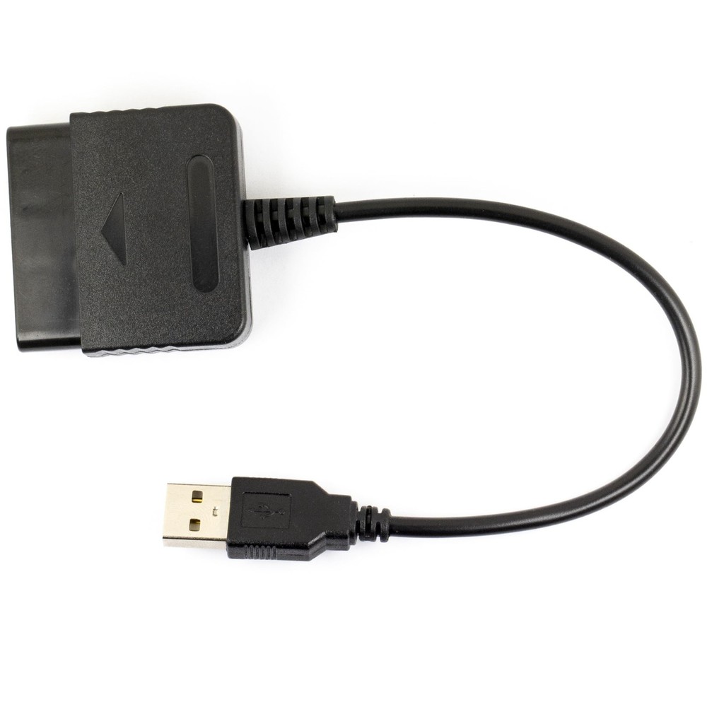 2 PCS USB to Wired Controller Adapter Cable for PS2 PS3 10 Inch Converter