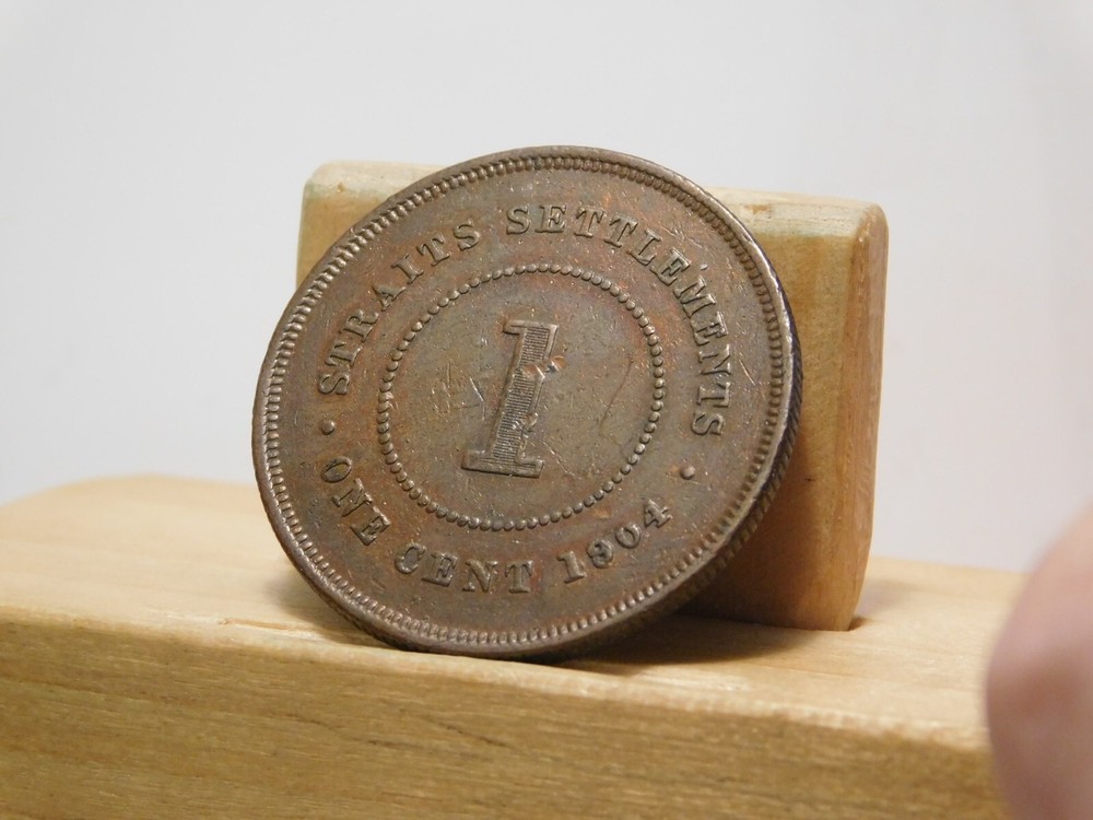 Straits Settlements, 1904, one cent, Edward VII