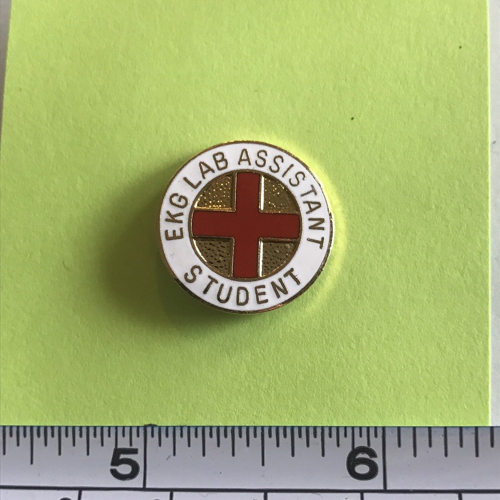 Medical Pin - EKG Lab Assistant Student