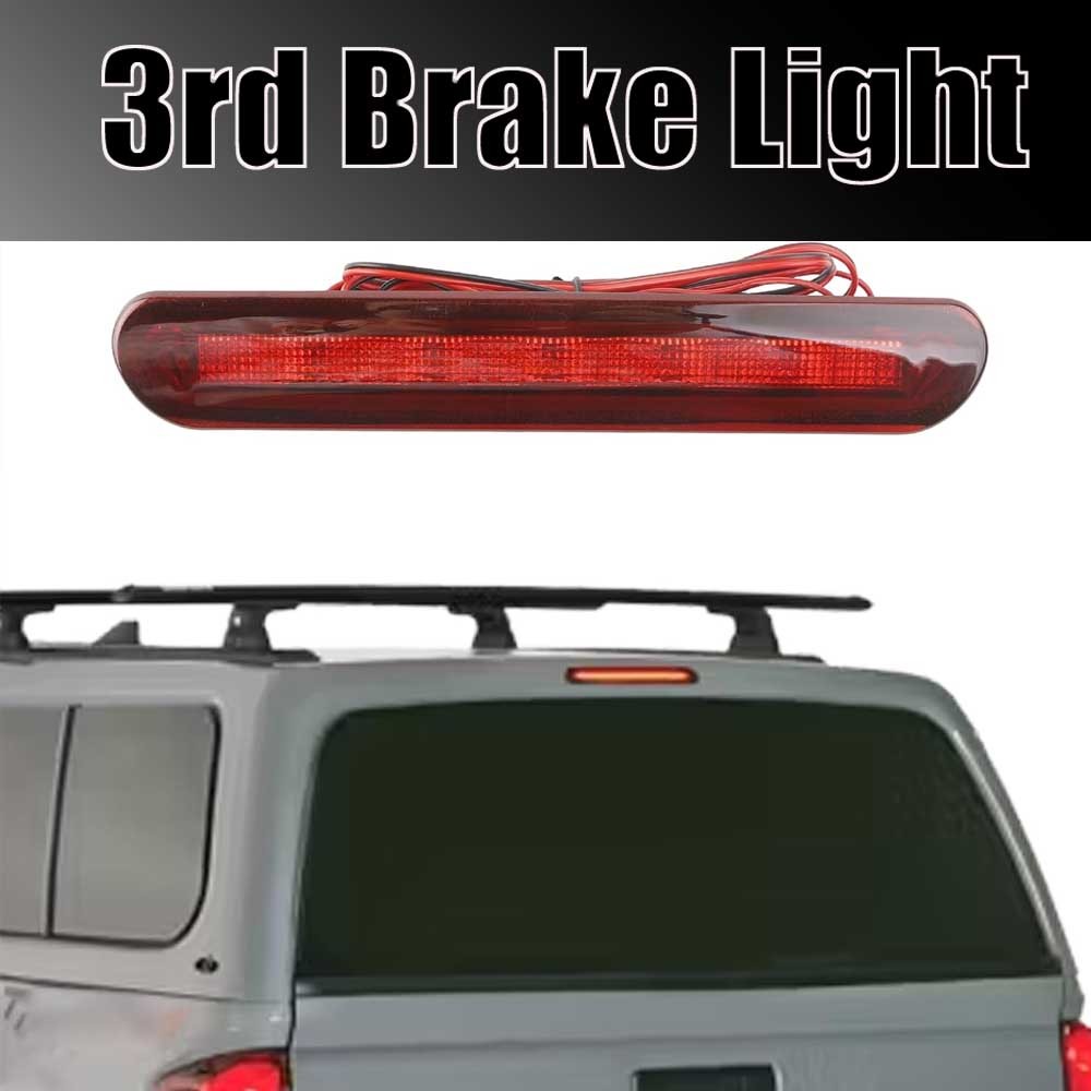 Red For Truck Cap Topper 3rd Brake Light, Surface Mount Replace AT-LED-28X30-01