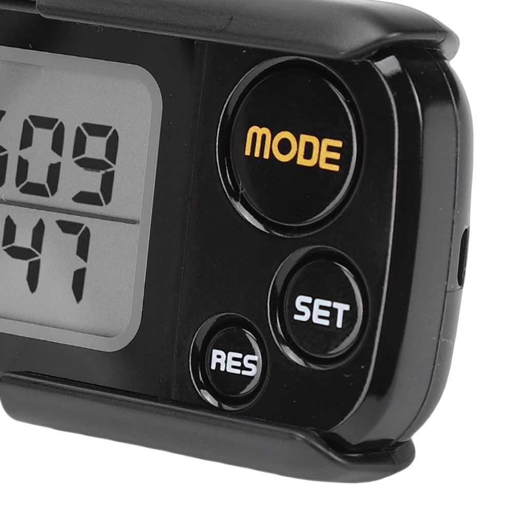 Walking 3D Pedometer With Large Digital Display 30 Days Memory Accurate Step
