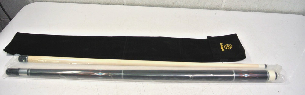 Collapsar S2 Pool Cue  19 ounce  58" Collapsible ,Joint Protector + Soft Case