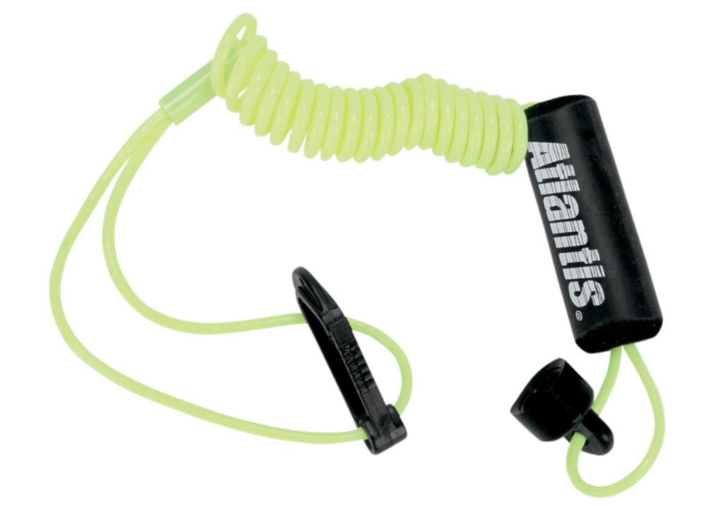 ATLANTIS FLOATING WRIST & VEST LANYARD TETHER KILL SWITCH SEADOO NON-DESS YELLOW