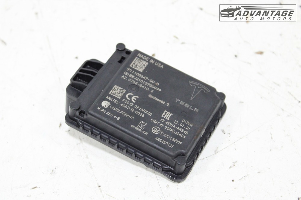 2020-2024 TESLA MODEL Y FRONT DISTANCE RADAR SENSOR MODULE UNIT CONTINENTAL OEM