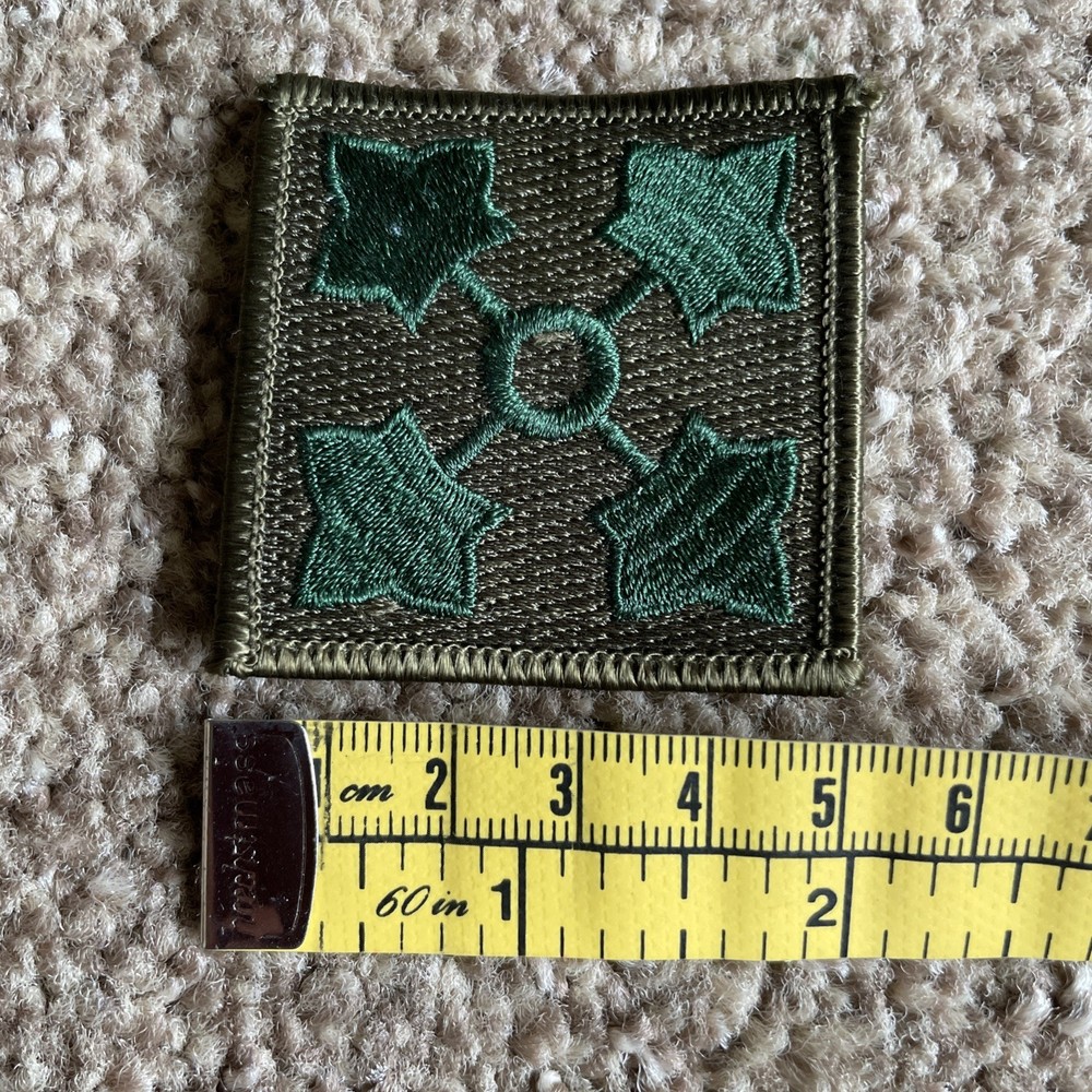 US Army 4th Infantry Division Repro Shoulder Patch