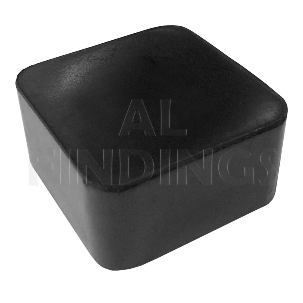 2 x 3/4" RUBBER DOMING DAPPING BENCH BLOCK 50mm x 20mm CRAFT TOOL