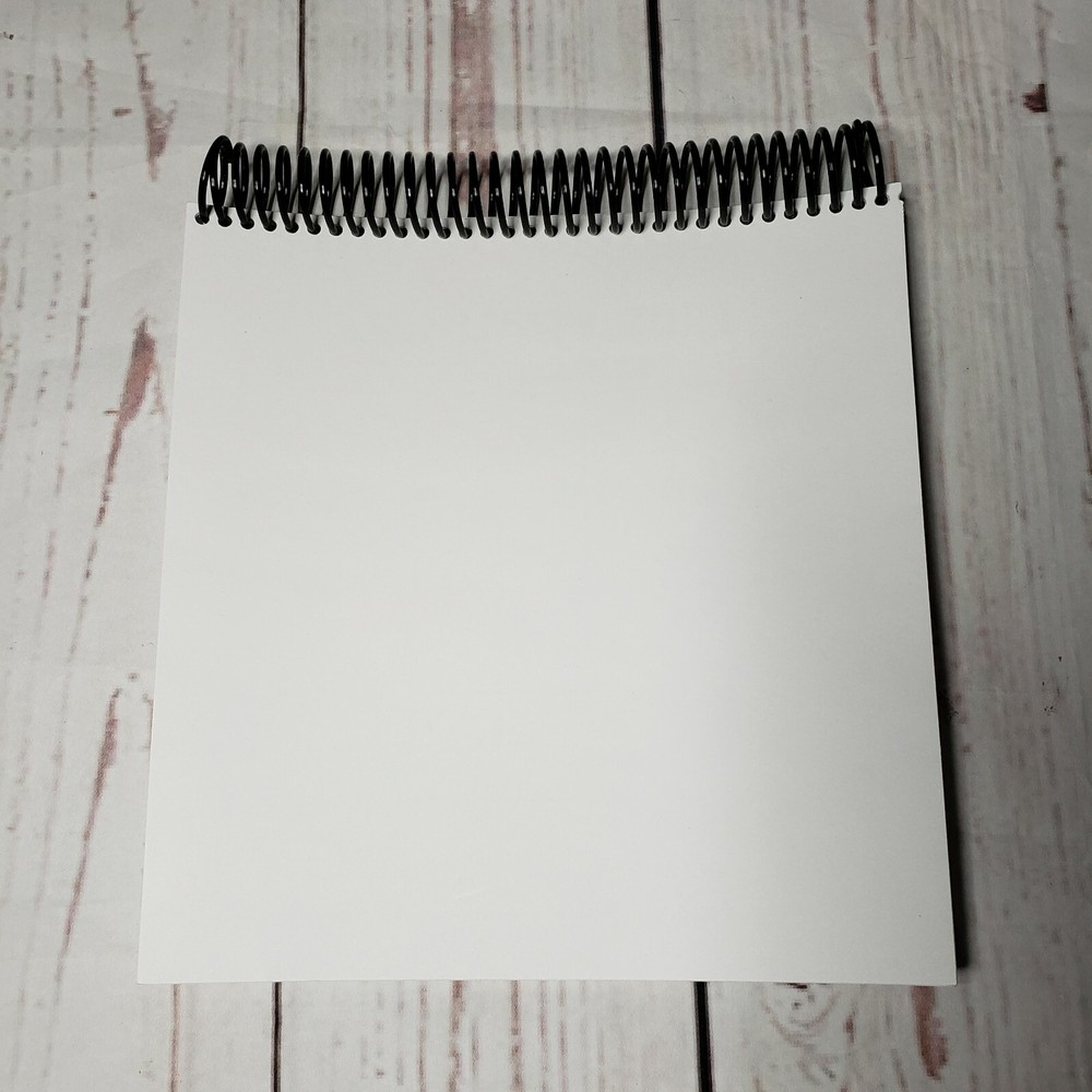 2026 Premade - Unaltered 8x8 Blank Scrapbook Calendar