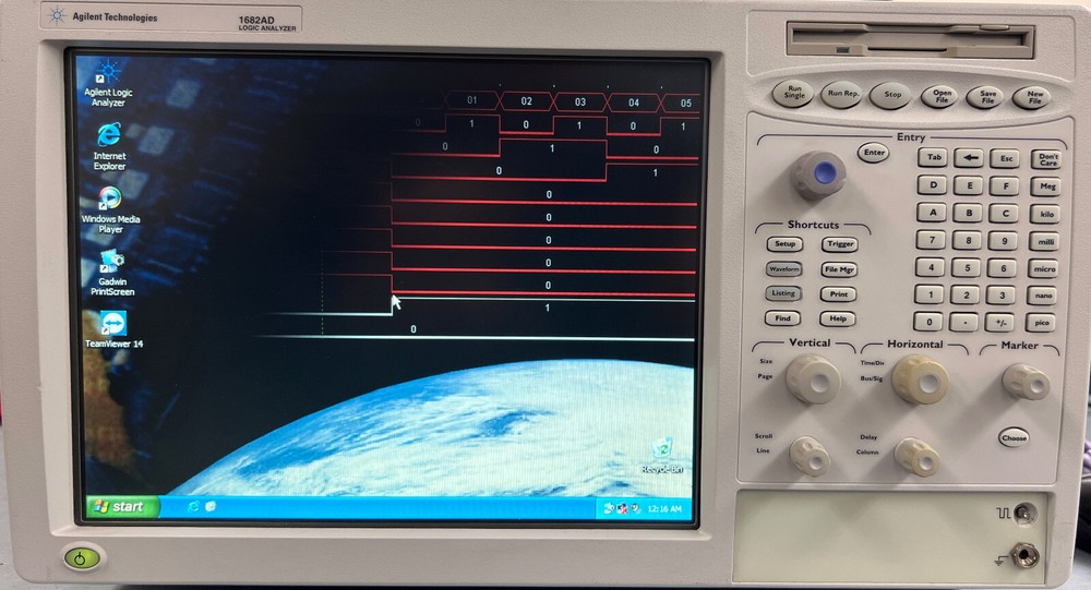 Agilent 1682A Standalone Logic Analyzer - Free Shipping.