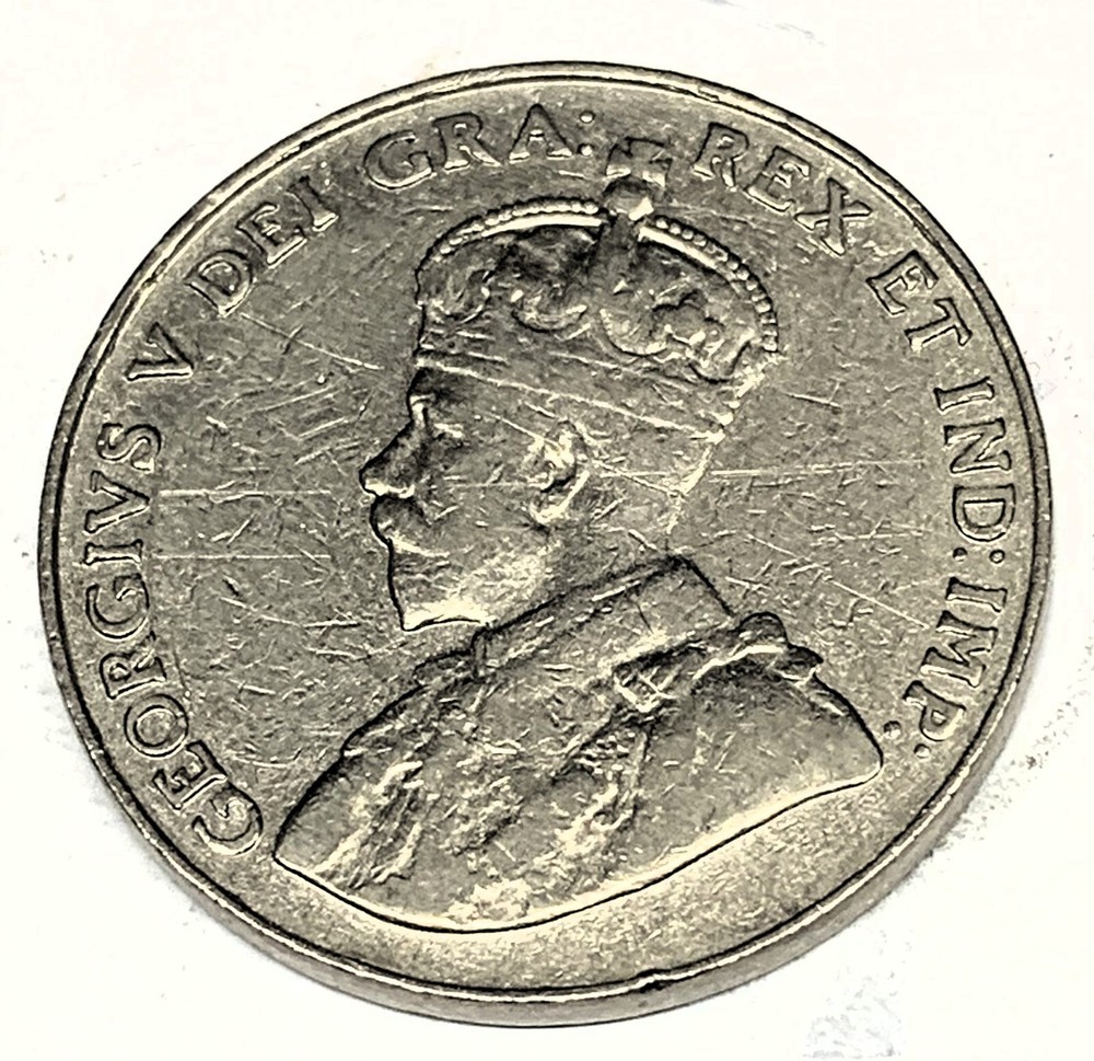 # C1519 CANADA COIN, FIVE CENTS 1934