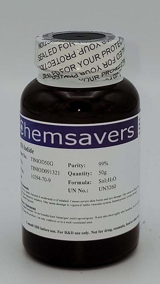 Tin(II) Iodide, 99+%, 50g