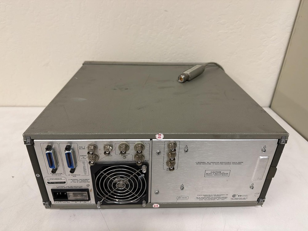 HP 8756A SCALAR NETWORK ANALYZER W/ 11664A DETECTOR