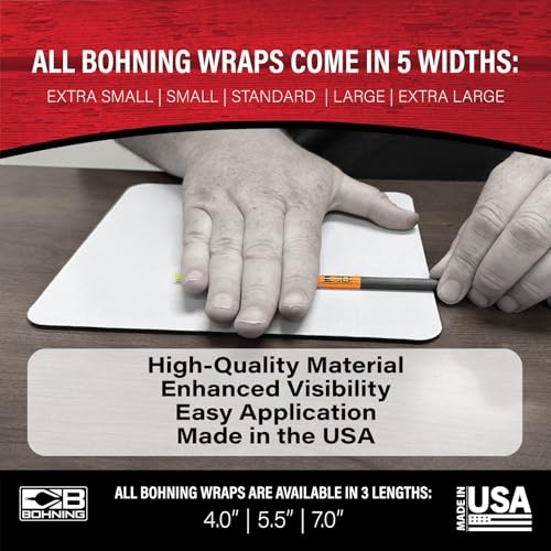 Bohning 7" Solid Arrow Wraps Small Hot Pink for Archery - Durable, Easy-Install