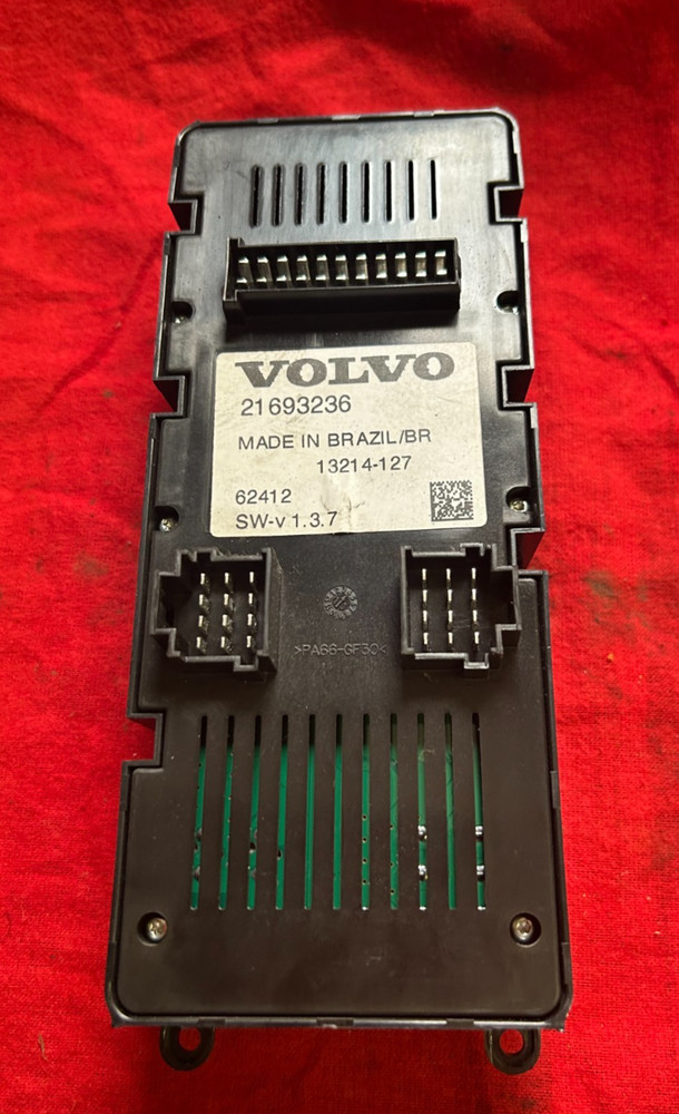 Volvo 21693236 TEMPERATURE CONTROL SWITCH, SLEEPER , ALARM CLOCK, MENU