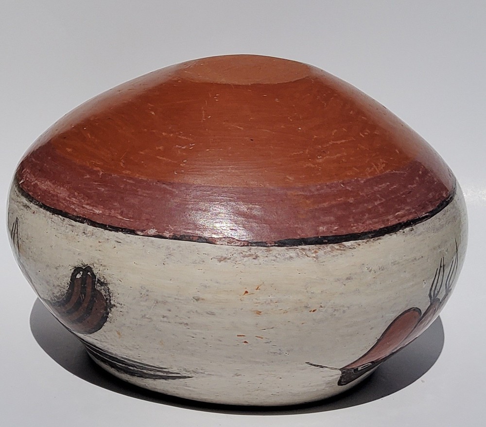 Nazca Peru Hummingbird Pottery Bowl