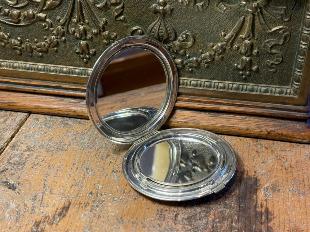 Vintage Birks Sterling Silver 3" Compact 100g