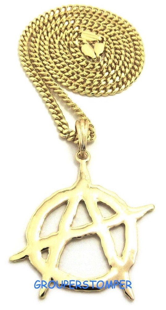 Anarchy New Pendant Necklace with Chain