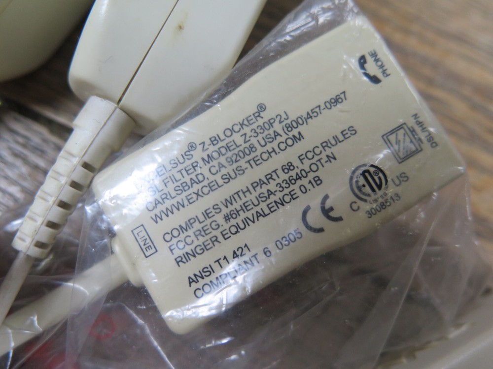 LOT 7 2Wire DSL Filter For Single Line Phones - WORKING CONDITION