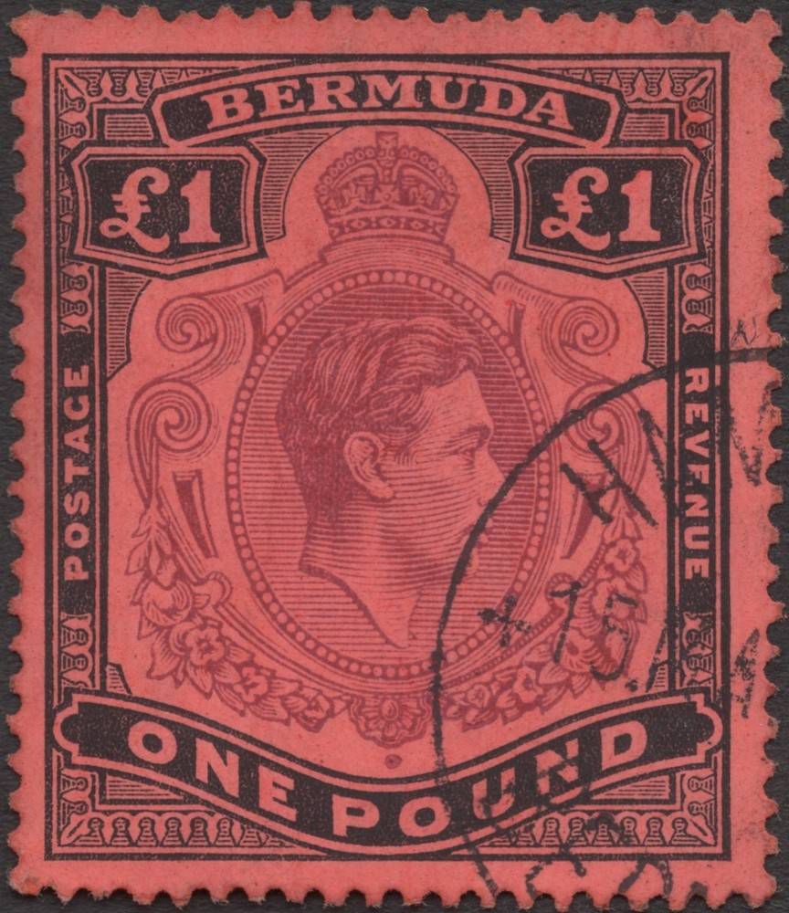 BERMUDA KGVI Scott 128b  SG121c  Used