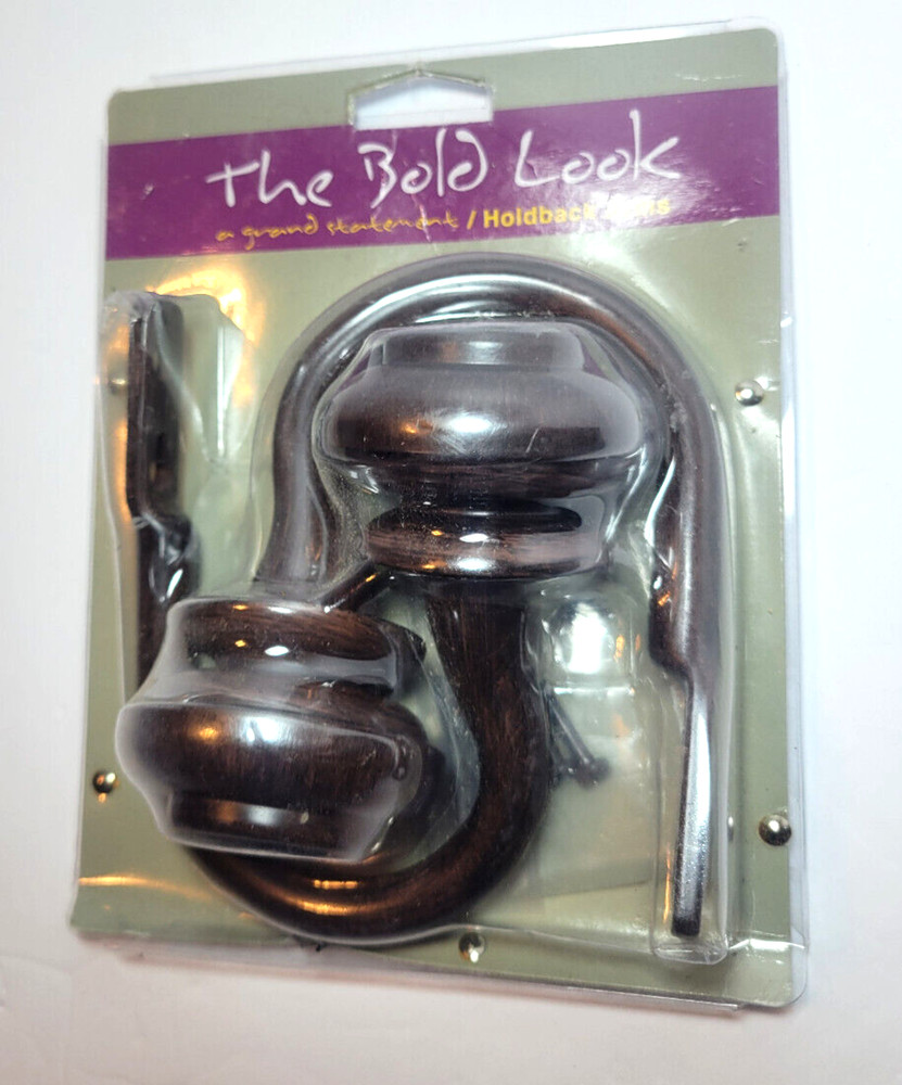 THE BOLD LOOK CURTAIN HOLDBACK ARMS SOURCE GLOBAL NEW
