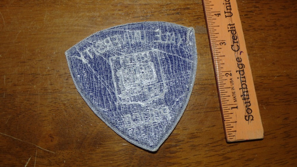 YALE UNIVERSITY POLICE SECURITY GUARD OBSOLETE PATCH BX 10#2