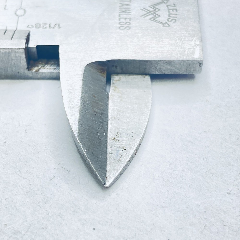 Zeus 6" Vernier Caliper - Hardened - Stainless - Germany