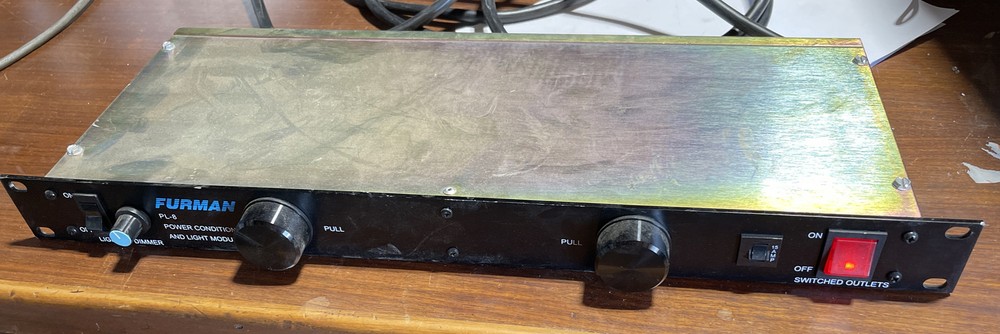 Furman PL8 Power Conditioner and Light Module. Used