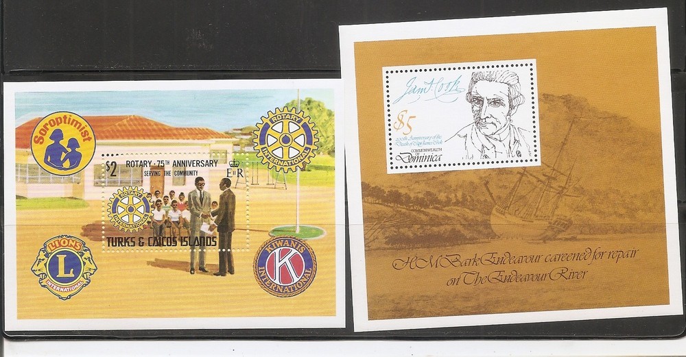 British Commonwealth Souvenir Sheets. .MNH