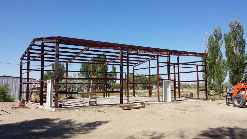 40x40x12 DuroBEAM Rigid-Frame I-Beam Structure