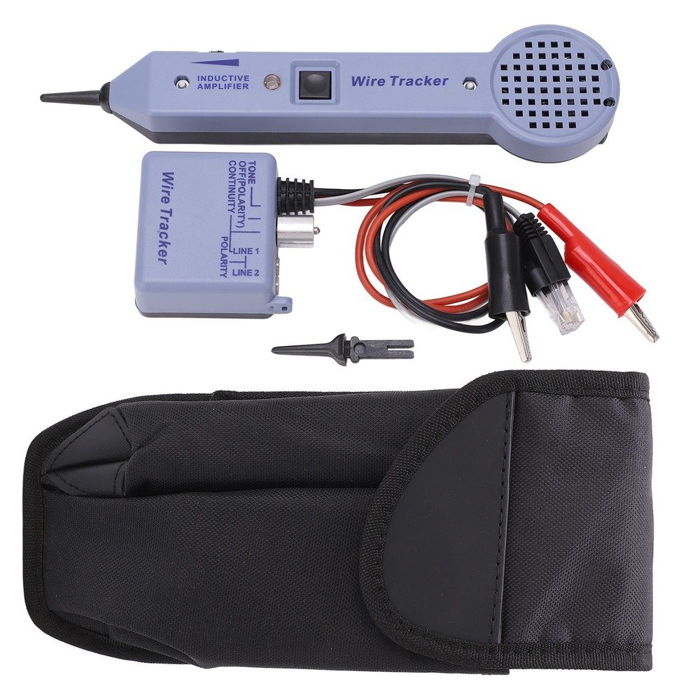 ⁺Network Cable Tracing Tester Kit Audio Adjustable Induction Amplifier Cable