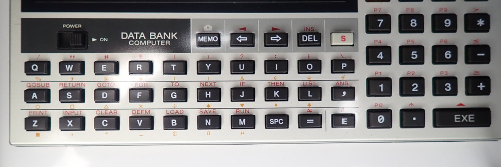 Vintage CASIO PB-110 Pocket Computer BASIC Programmable Calculator Japan