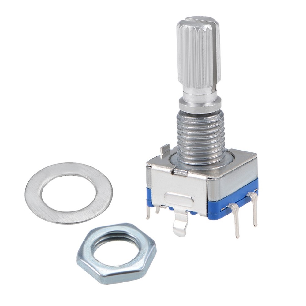 5Pcs 360 Degree Rotary Encoder Code Switch for Industry EC11 5 Pins 20mm