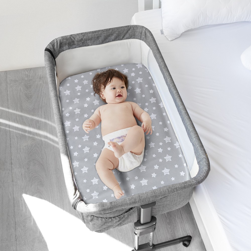 Waterproof Bedside Sleeper Bassinet Sheets Fit Most Bedside Sleeper Bassinet