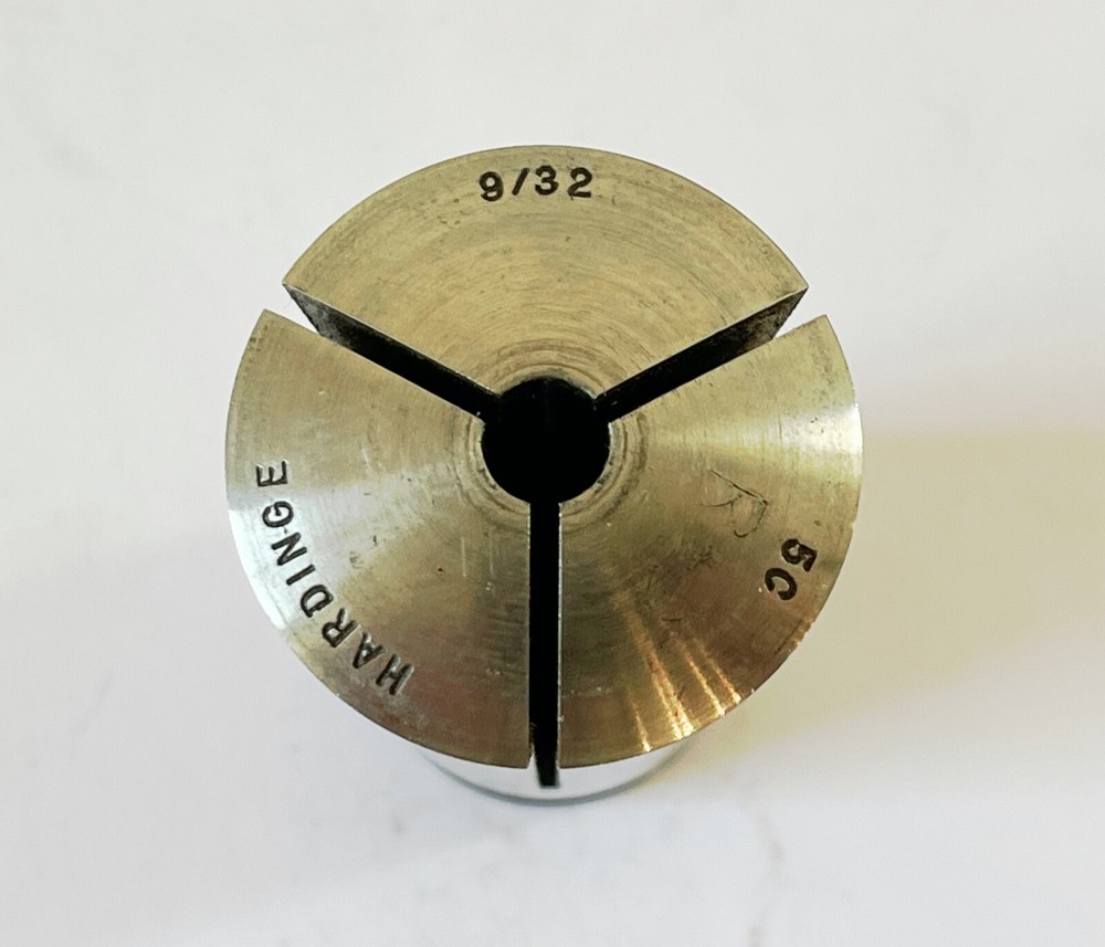 9/32" HARDINGE 5C Round Collet External Threads USA