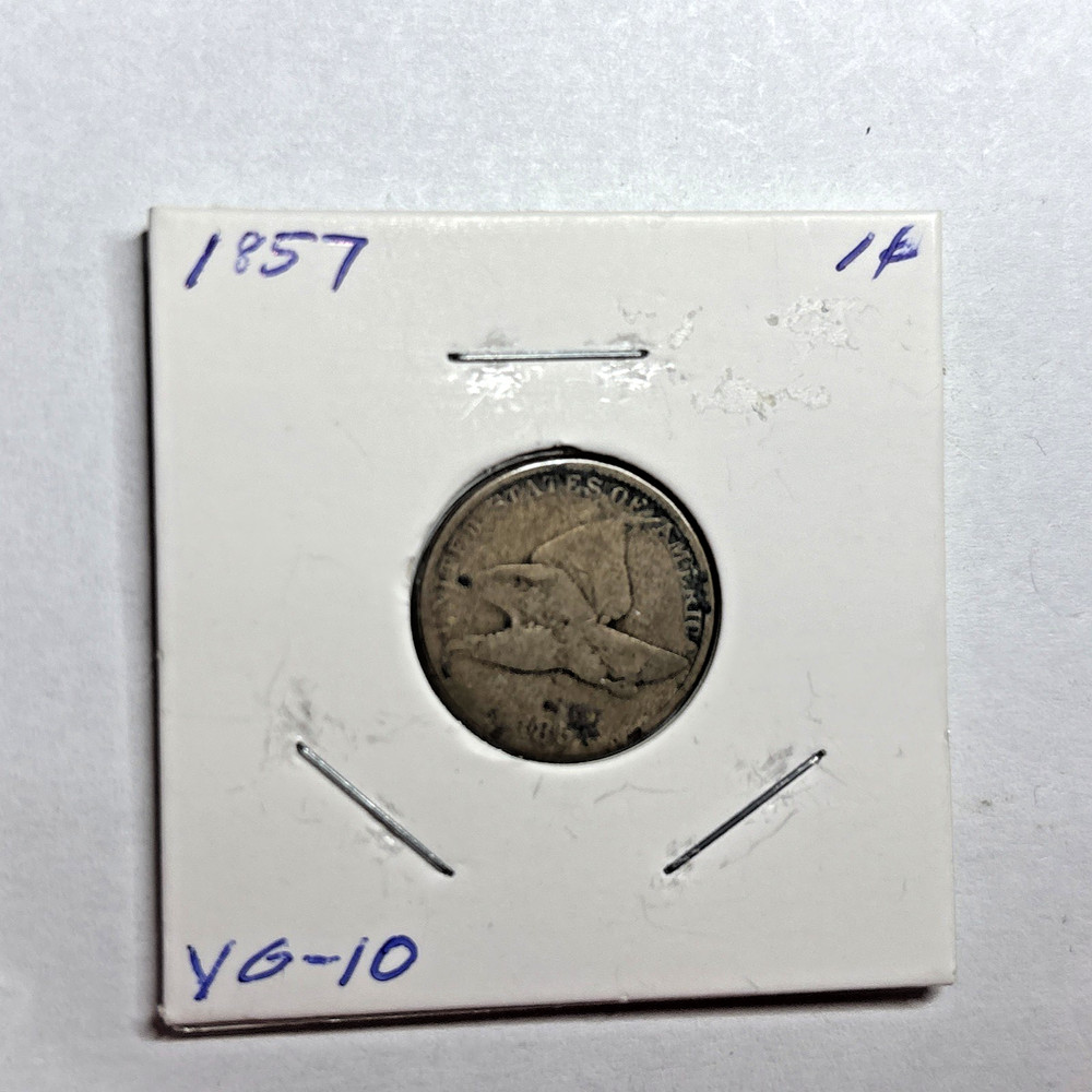 1857 Flying Eagle Cent - 1st Year Small Cent - Better Grade