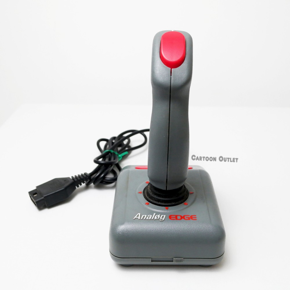 Vintage IBM PC Aircraft Style Joystick Game Controller Suncom Analog Edge