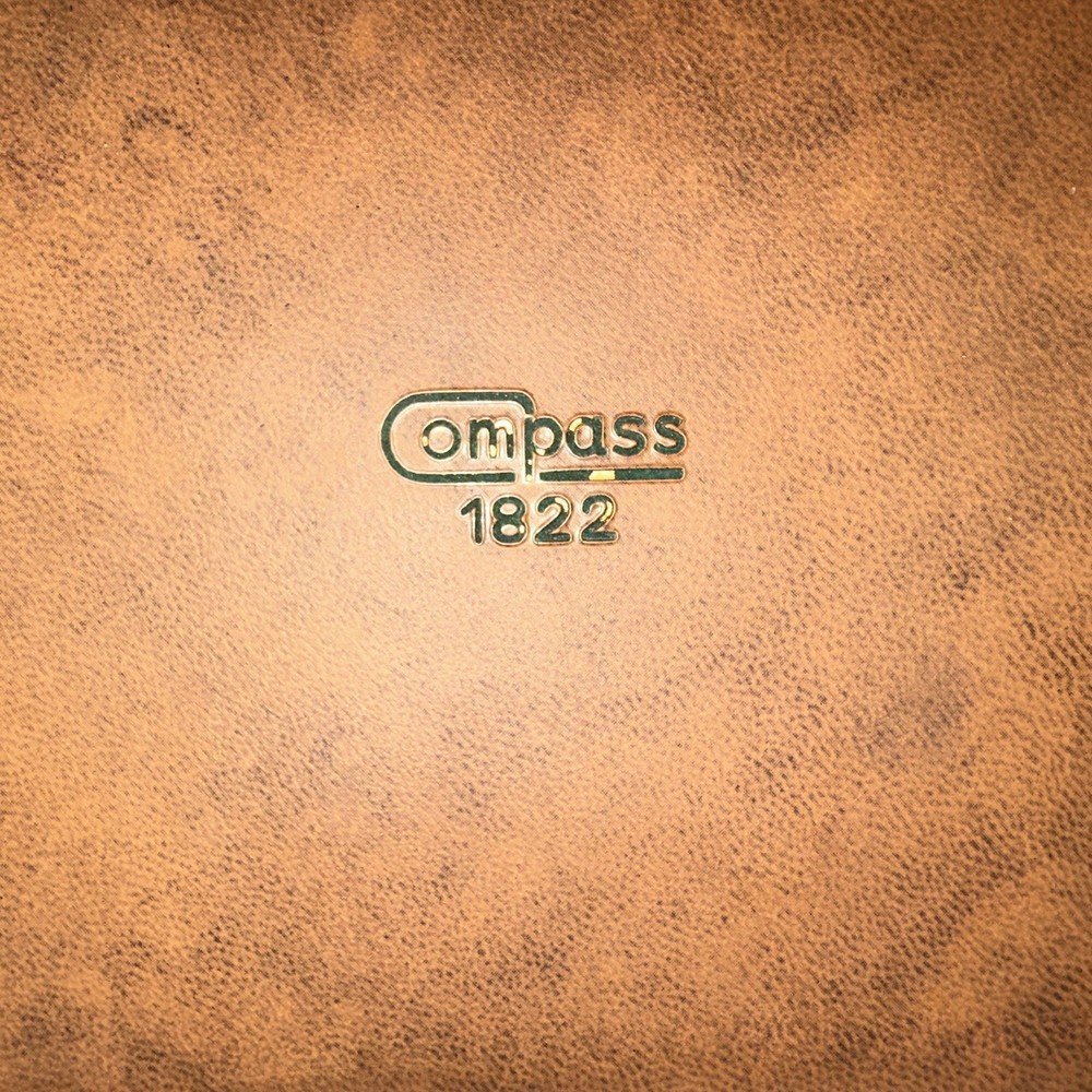 Vintage Compass Drafting Instrument Set, Zippered Case-Engineering Drawing Tools