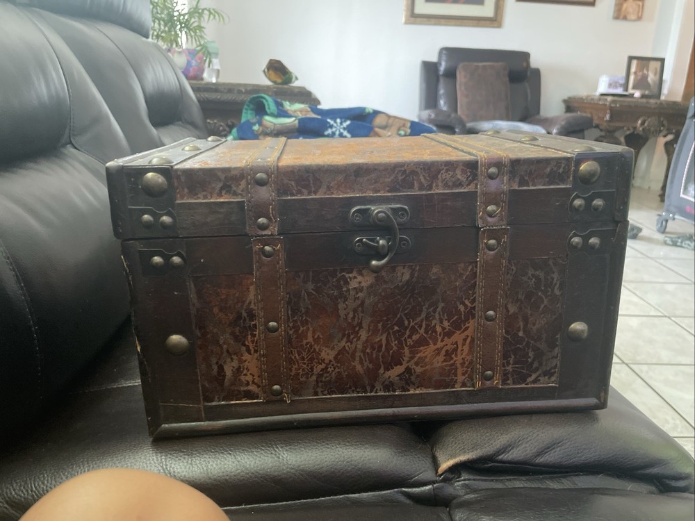 A Chest From The 1800s