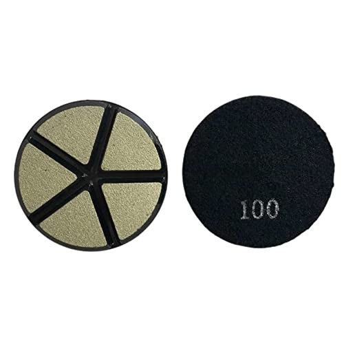 3" Ceramic Transitional Concrete Diamond Grinding Pads, Ceramic Bond #100 Grit