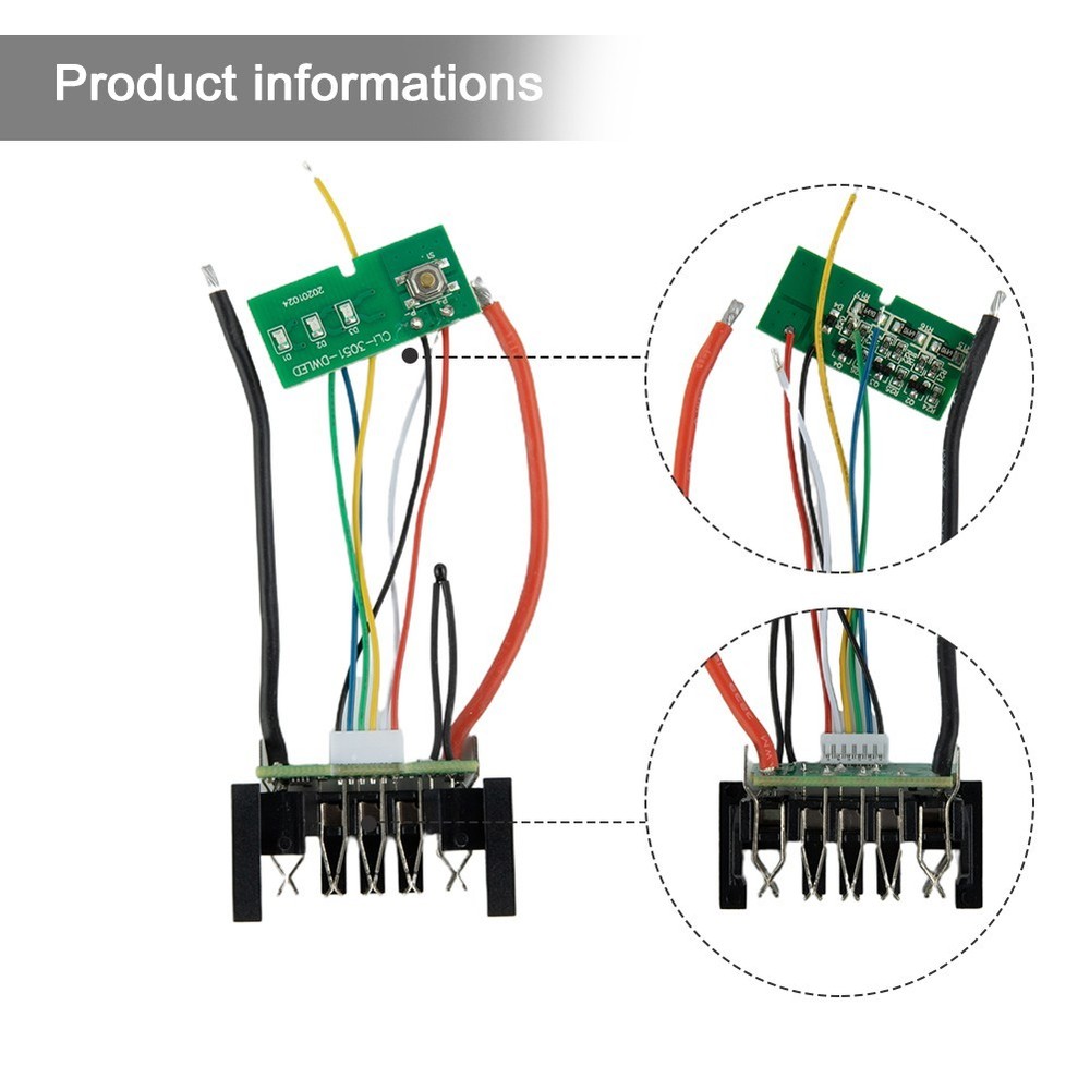 Suitable for DeWaltfor DCB200 20V power tool plastic shell protection board