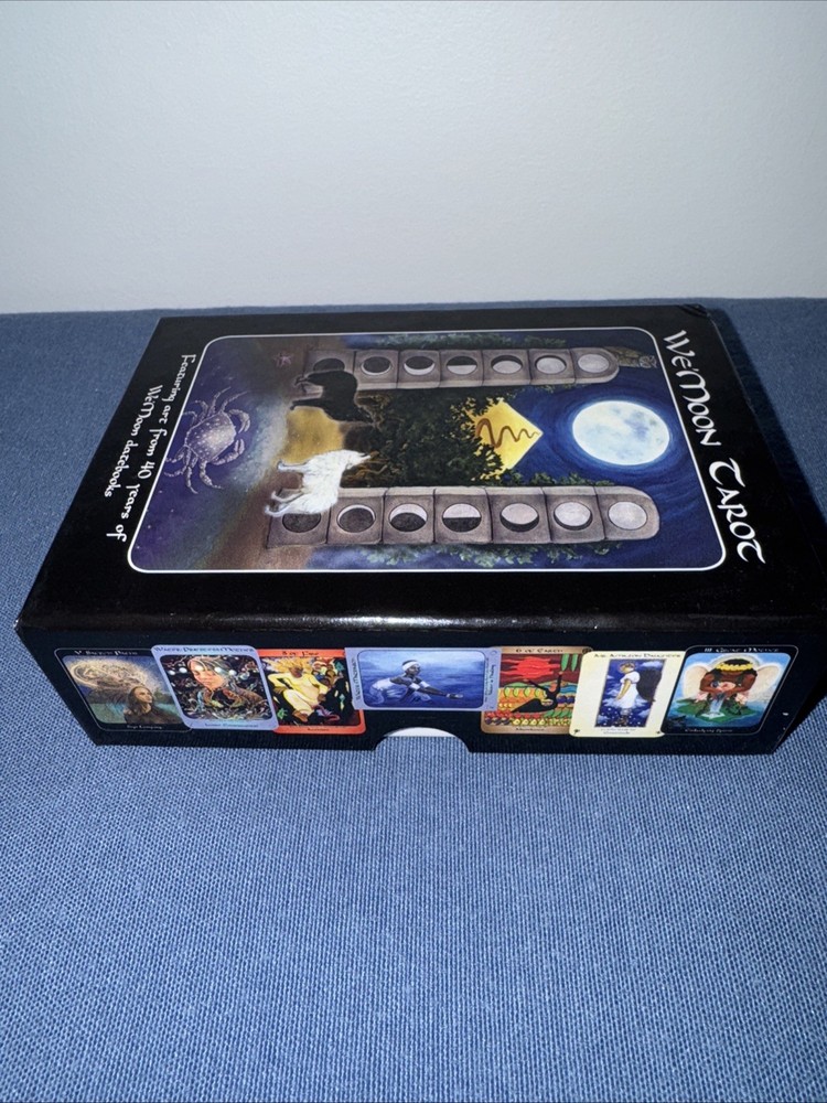 We'Moon Tarot Card Deck, Boxed Set with Book EUC