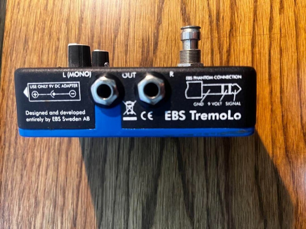 EBS Triple TremoLo Controller Bass Effect Pedal