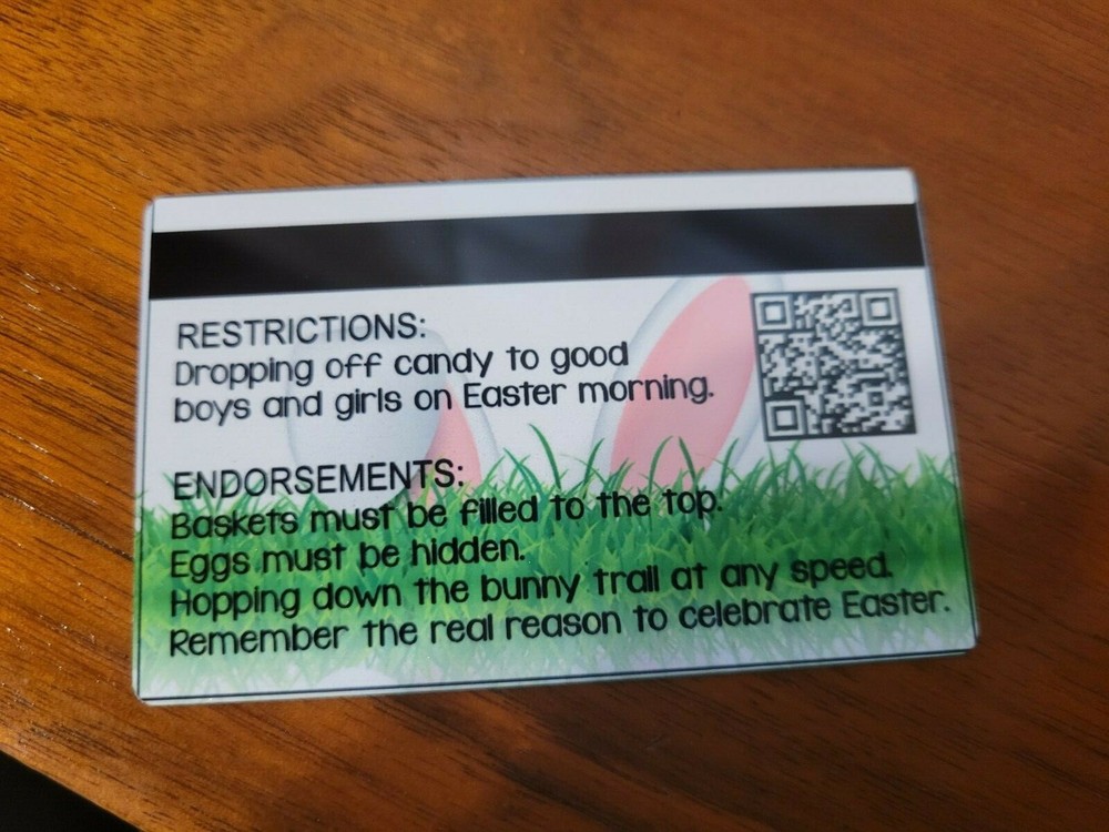 Easter Bunny Hopping License