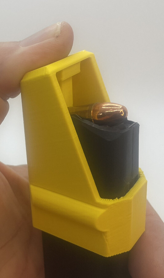 Glock 21, 41 Magazine Loader Speedloader by Esource, YELLOW!