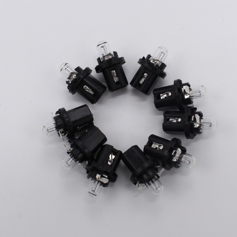 For Car Dashboard PCB Instrument Panel Light Bulbs With Holder Base Socket 10pcs
