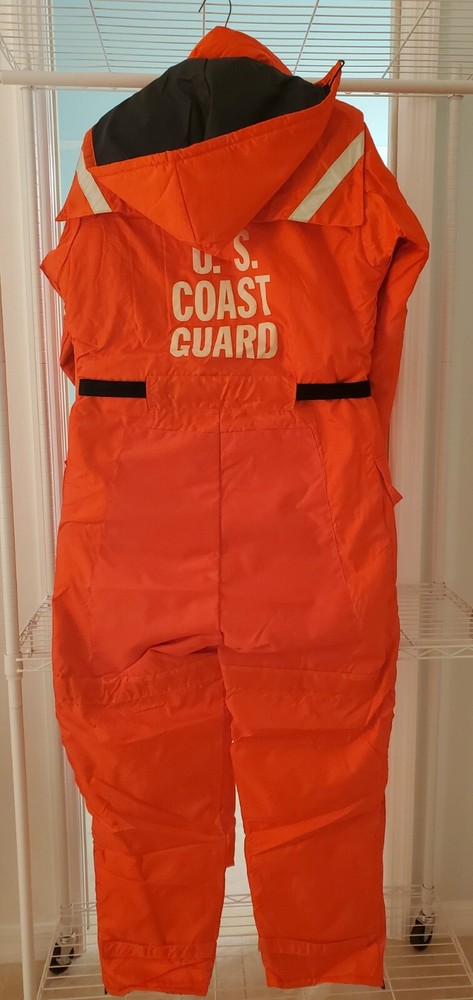 US COAST GUARD Mustang Survival Suit - MS2175 - Size Large 42”- 46” Chest