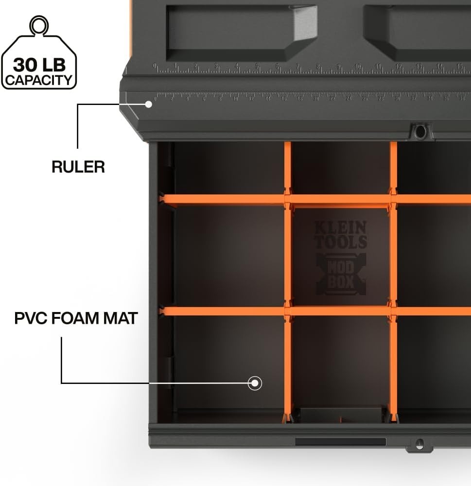 Klein Tools (54844MB) MODbox Compact Single Drawer Box Full Width, Brand New